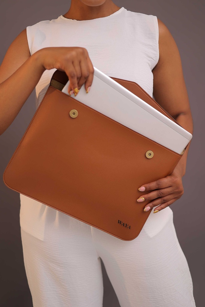 Faux Leather Laptop Bags