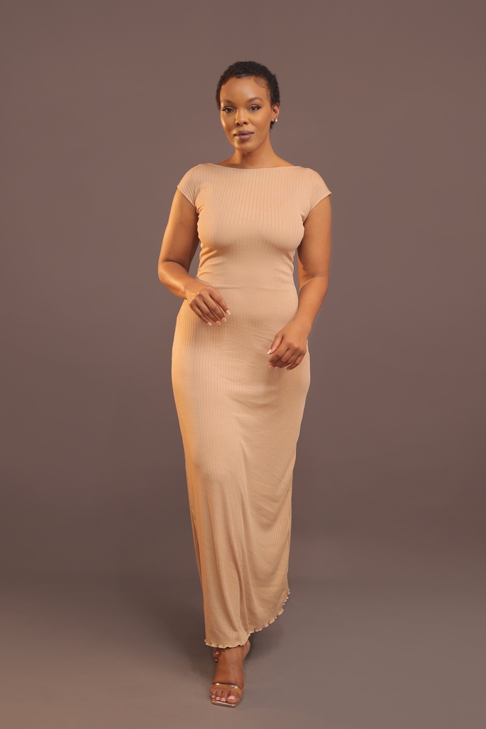 Cap sleeve Knit Maxi