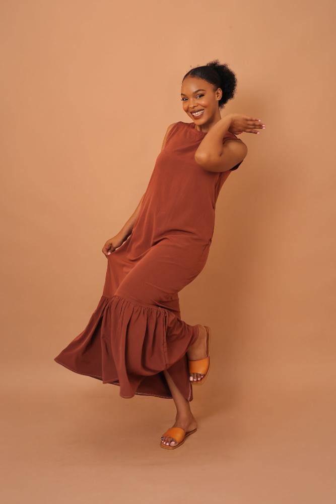 Sleeveless Maxi Dress