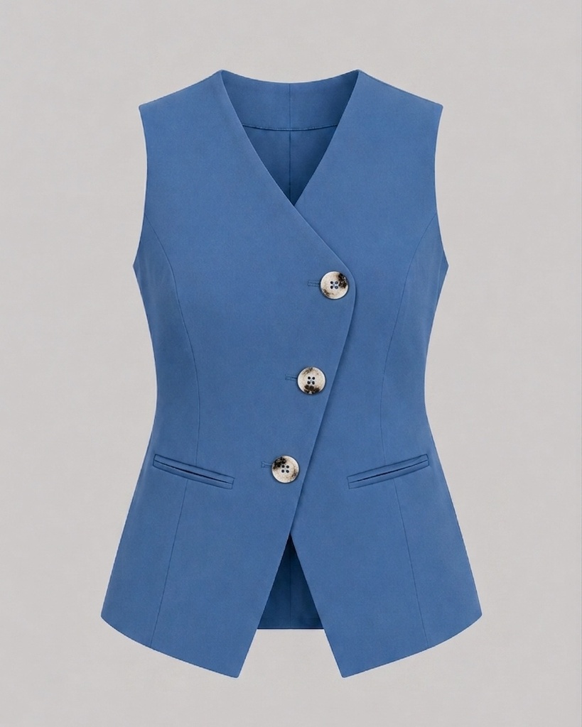 Asymmetric Waistcoat